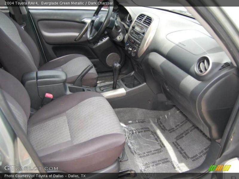 Everglade Green Metallic / Dark Charcoal 2004 Toyota RAV4