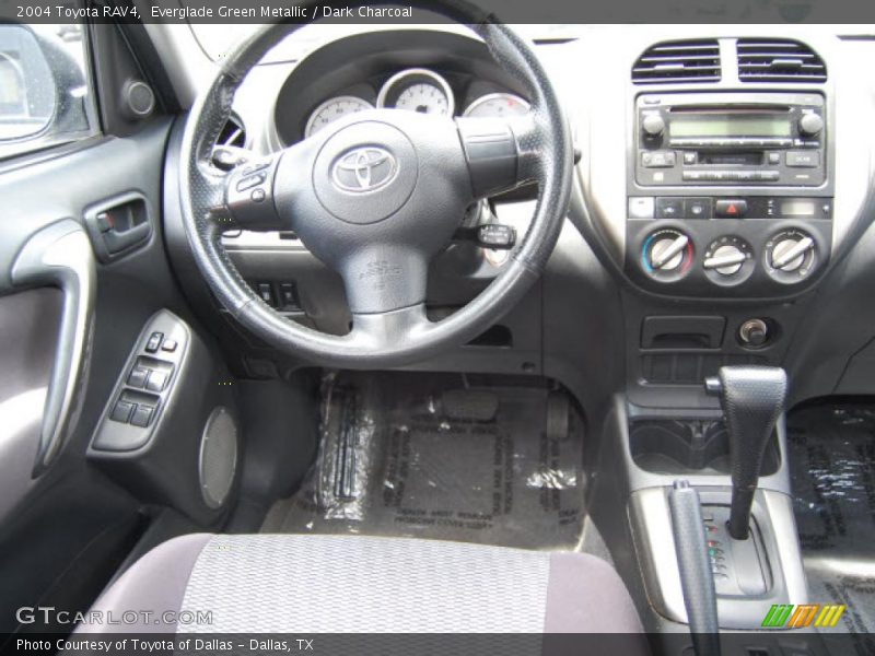 Everglade Green Metallic / Dark Charcoal 2004 Toyota RAV4