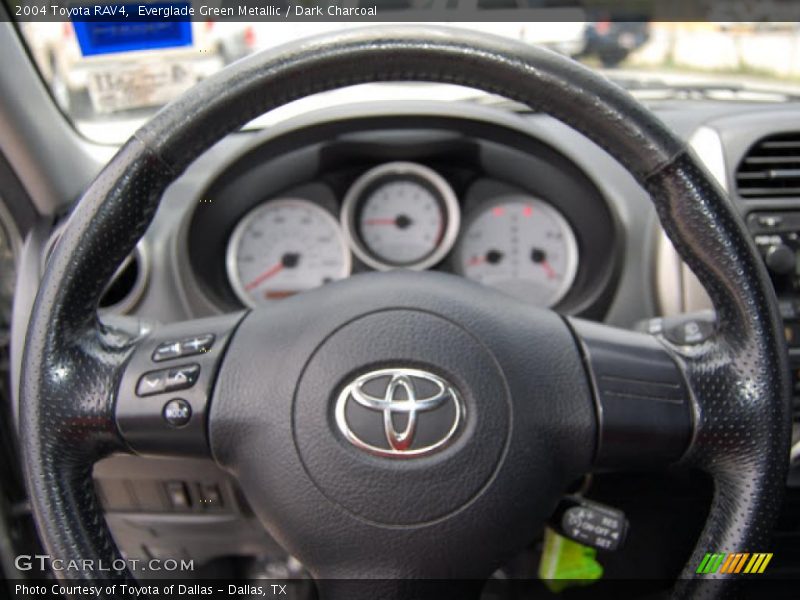 Everglade Green Metallic / Dark Charcoal 2004 Toyota RAV4