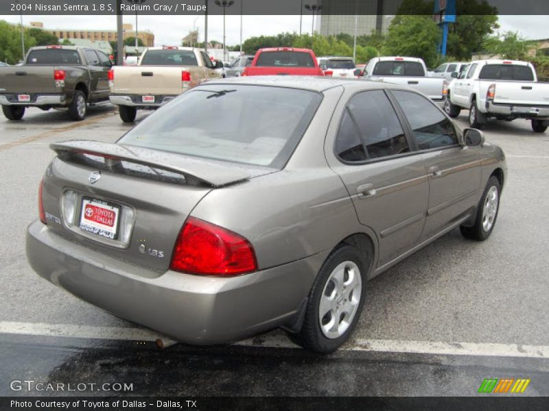 Radium Gray / Taupe 2004 Nissan Sentra 1.8 S