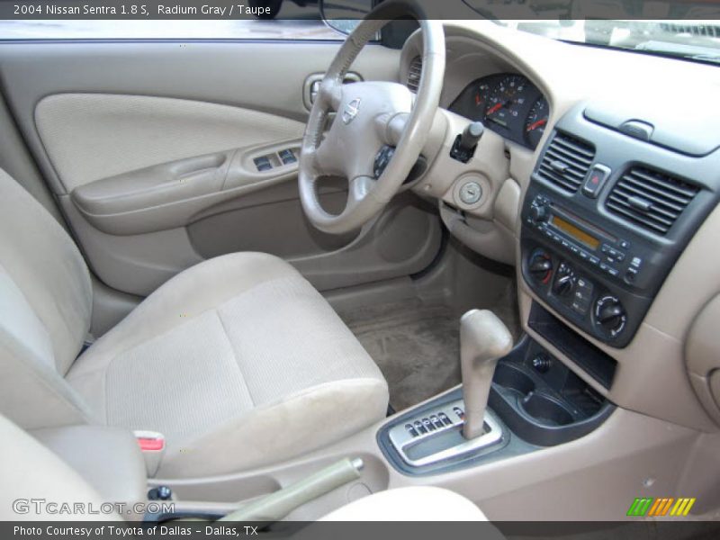 Radium Gray / Taupe 2004 Nissan Sentra 1.8 S