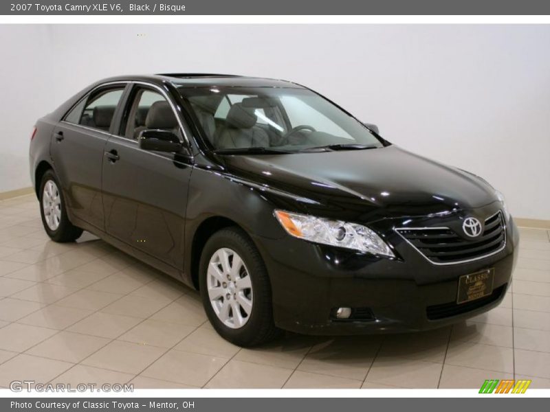 Black / Bisque 2007 Toyota Camry XLE V6