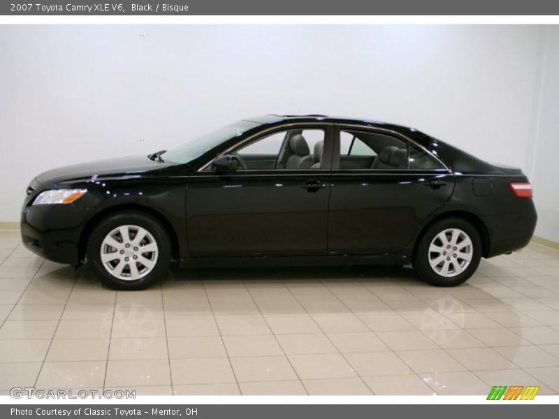 Black / Bisque 2007 Toyota Camry XLE V6