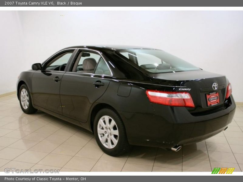Black / Bisque 2007 Toyota Camry XLE V6