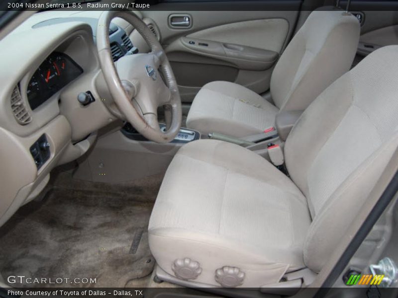 Radium Gray / Taupe 2004 Nissan Sentra 1.8 S