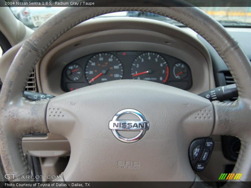 Radium Gray / Taupe 2004 Nissan Sentra 1.8 S