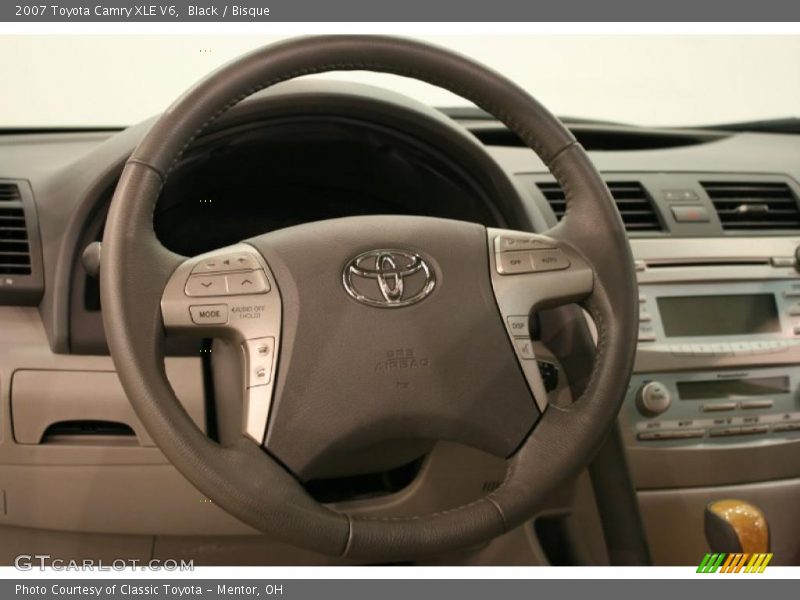 Black / Bisque 2007 Toyota Camry XLE V6