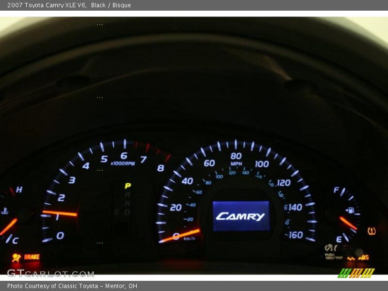 Black / Bisque 2007 Toyota Camry XLE V6