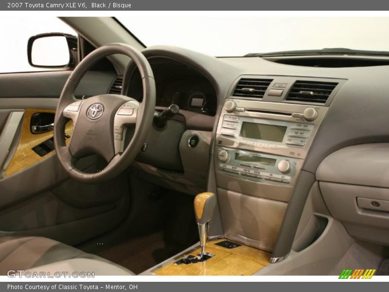 Black / Bisque 2007 Toyota Camry XLE V6
