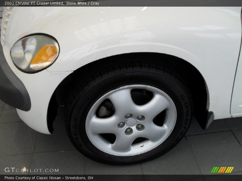 Stone White / Gray 2001 Chrysler PT Cruiser Limited