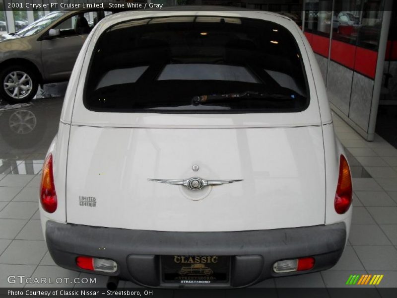 Stone White / Gray 2001 Chrysler PT Cruiser Limited