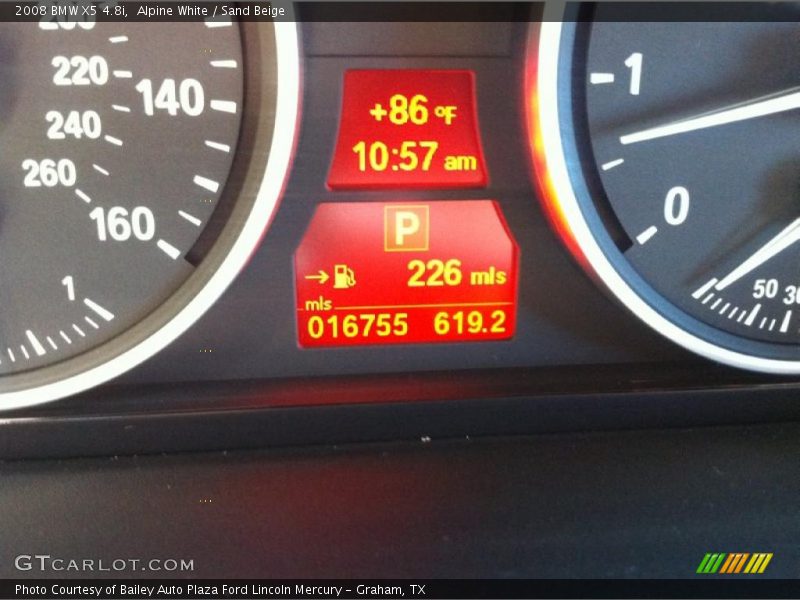 Alpine White / Sand Beige 2008 BMW X5 4.8i