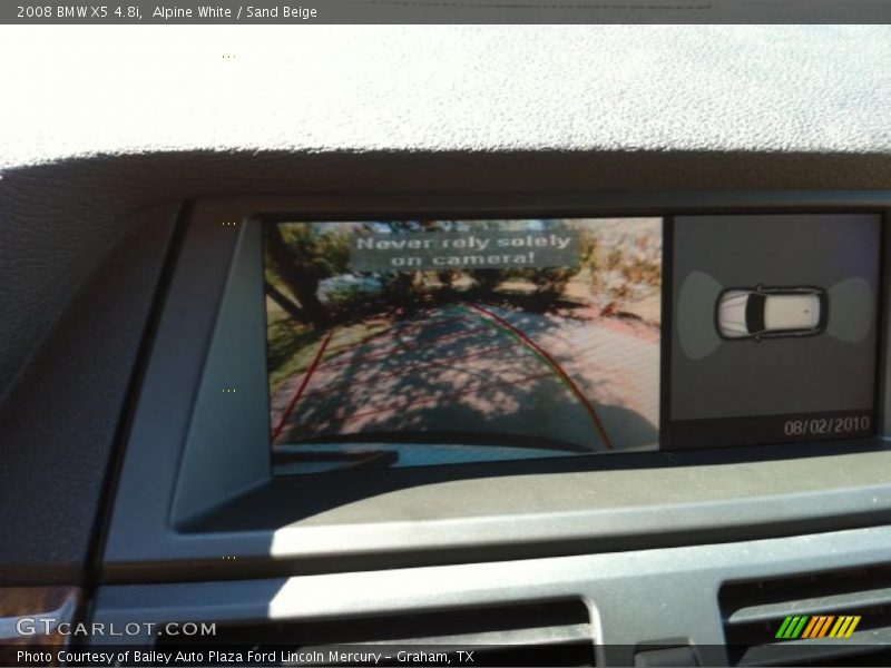 Alpine White / Sand Beige 2008 BMW X5 4.8i