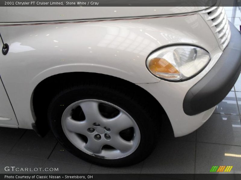 Stone White / Gray 2001 Chrysler PT Cruiser Limited