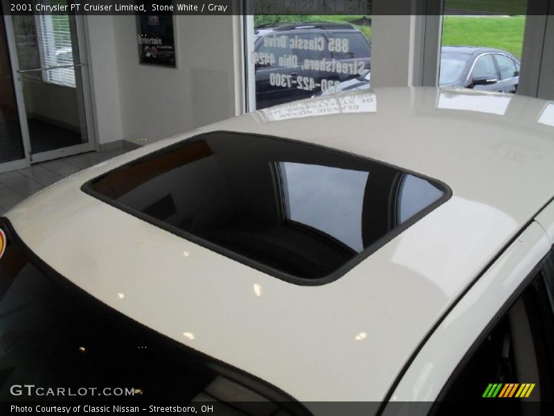 Stone White / Gray 2001 Chrysler PT Cruiser Limited