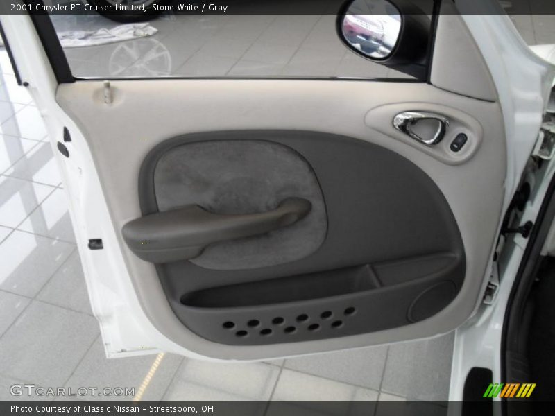 Stone White / Gray 2001 Chrysler PT Cruiser Limited