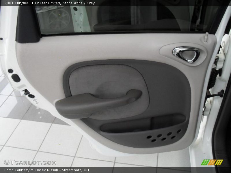 Stone White / Gray 2001 Chrysler PT Cruiser Limited