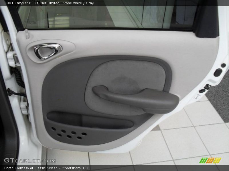 Stone White / Gray 2001 Chrysler PT Cruiser Limited