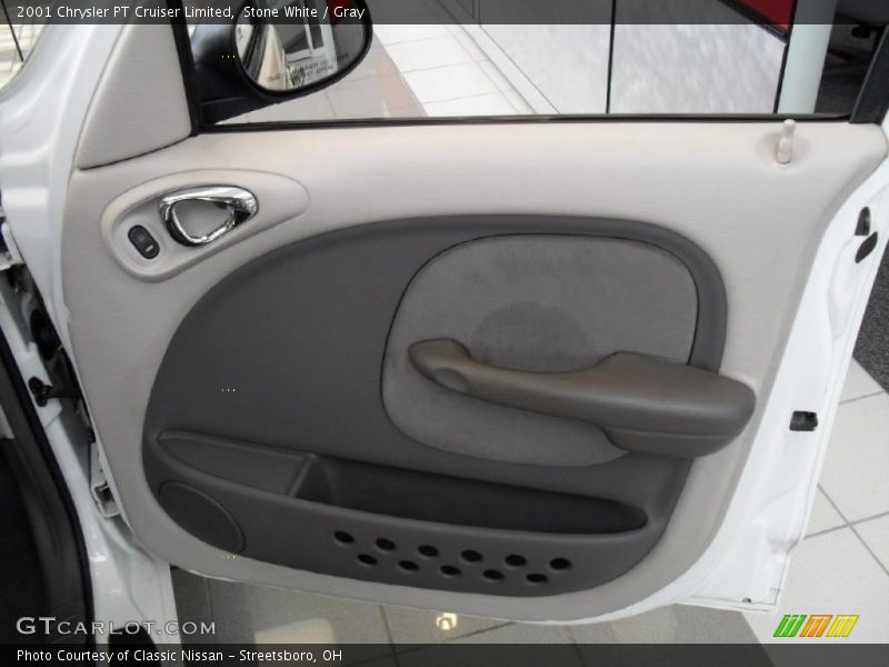 Stone White / Gray 2001 Chrysler PT Cruiser Limited