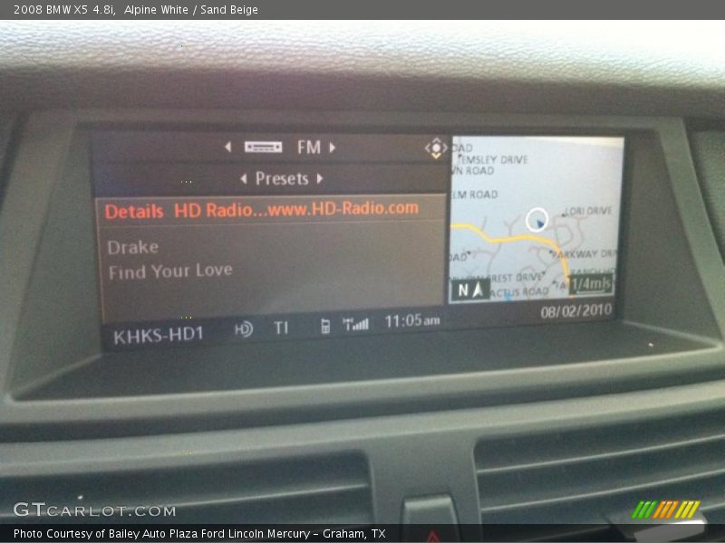 Alpine White / Sand Beige 2008 BMW X5 4.8i