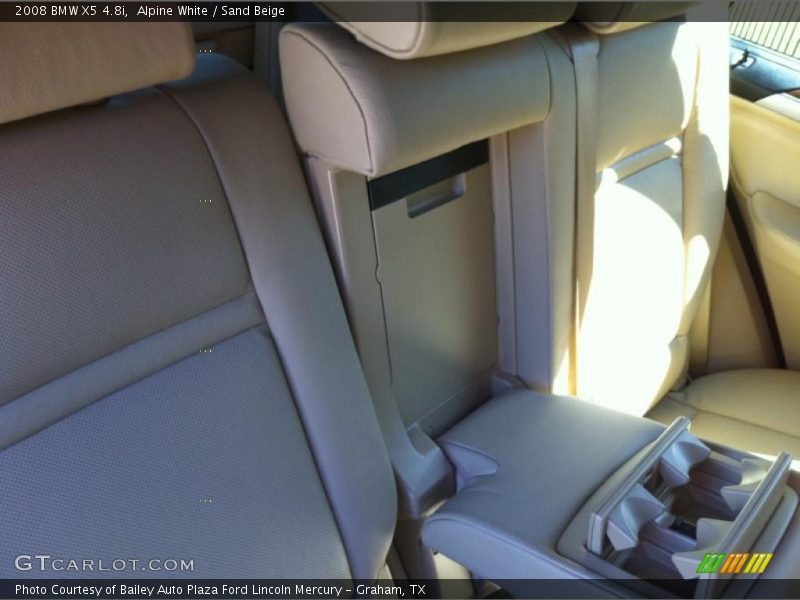 Alpine White / Sand Beige 2008 BMW X5 4.8i