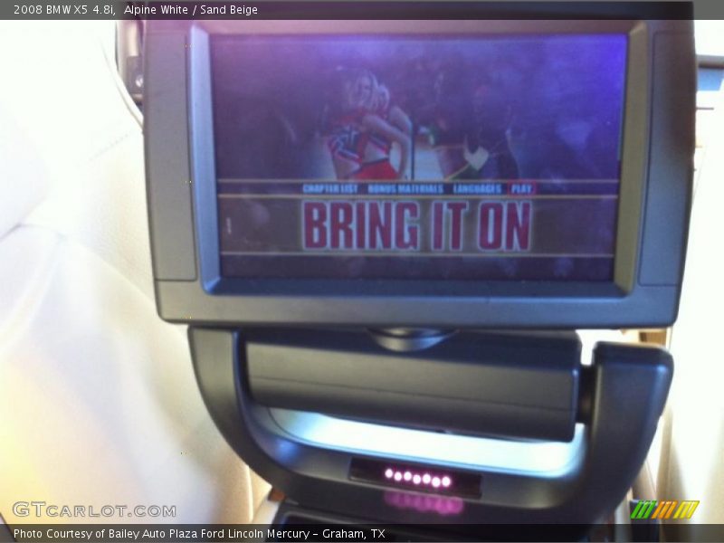 Alpine White / Sand Beige 2008 BMW X5 4.8i