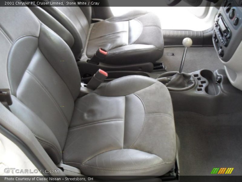 Stone White / Gray 2001 Chrysler PT Cruiser Limited