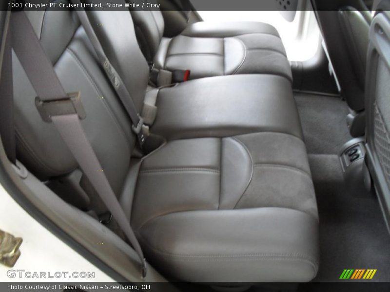 Stone White / Gray 2001 Chrysler PT Cruiser Limited