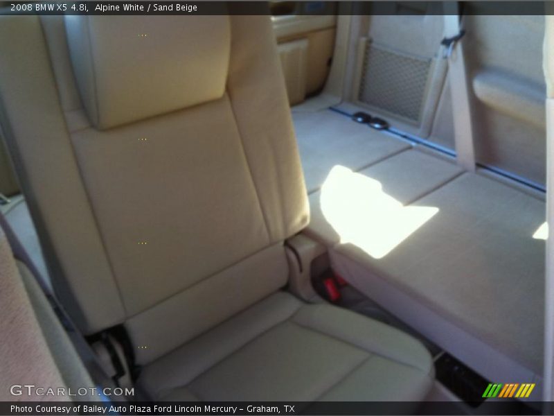 Alpine White / Sand Beige 2008 BMW X5 4.8i