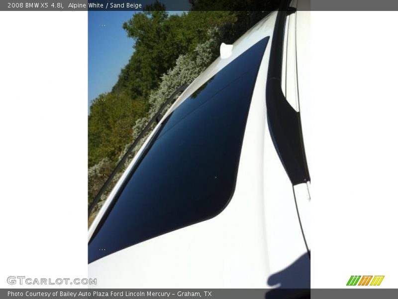 Alpine White / Sand Beige 2008 BMW X5 4.8i