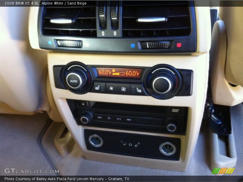 Alpine White / Sand Beige 2008 BMW X5 4.8i