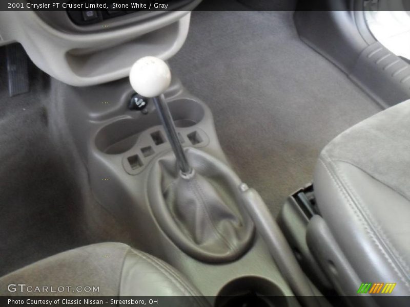Stone White / Gray 2001 Chrysler PT Cruiser Limited