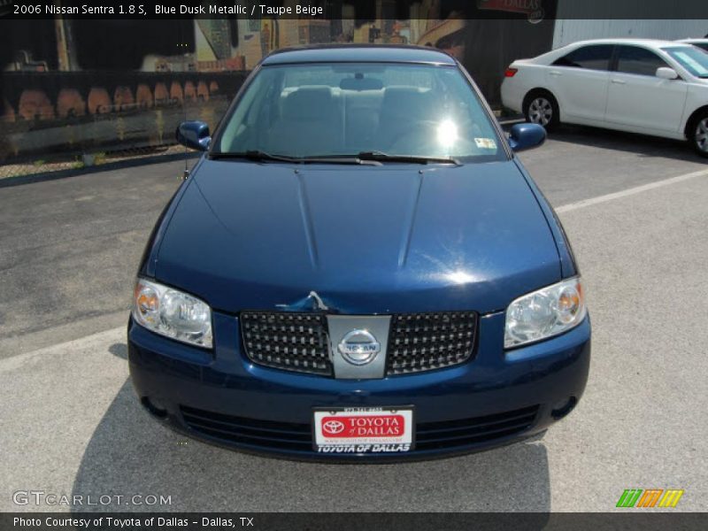 Blue Dusk Metallic / Taupe Beige 2006 Nissan Sentra 1.8 S
