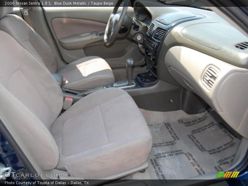 Blue Dusk Metallic / Taupe Beige 2006 Nissan Sentra 1.8 S