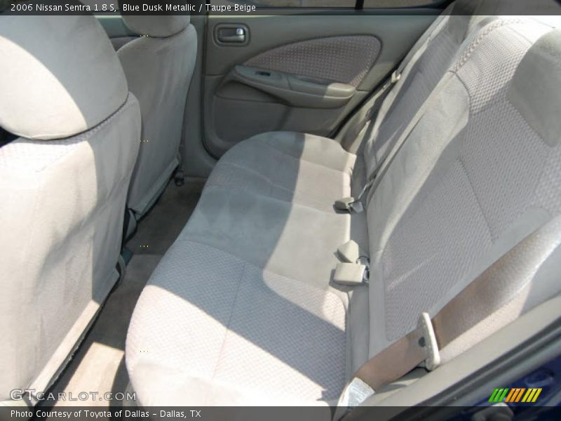 Blue Dusk Metallic / Taupe Beige 2006 Nissan Sentra 1.8 S