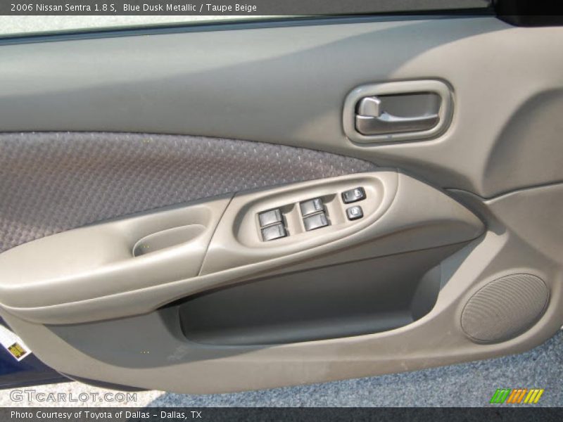 Blue Dusk Metallic / Taupe Beige 2006 Nissan Sentra 1.8 S