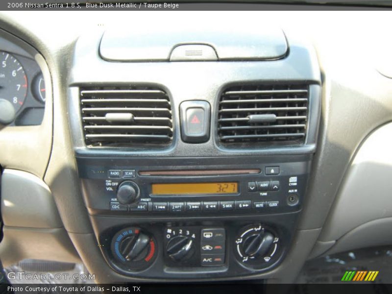 Blue Dusk Metallic / Taupe Beige 2006 Nissan Sentra 1.8 S