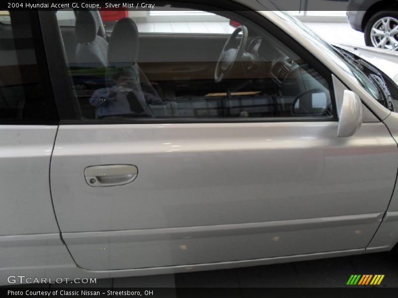 Silver Mist / Gray 2004 Hyundai Accent GL Coupe