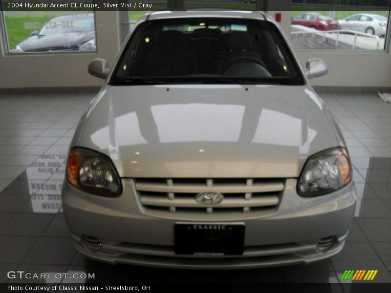 Silver Mist / Gray 2004 Hyundai Accent GL Coupe