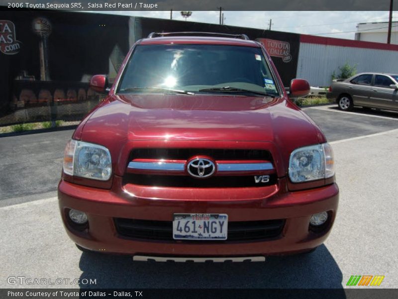 Salsa Red Pearl / Taupe 2006 Toyota Sequoia SR5