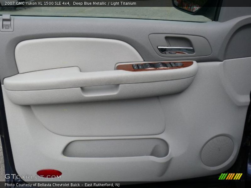 Deep Blue Metallic / Light Titanium 2007 GMC Yukon XL 1500 SLE 4x4