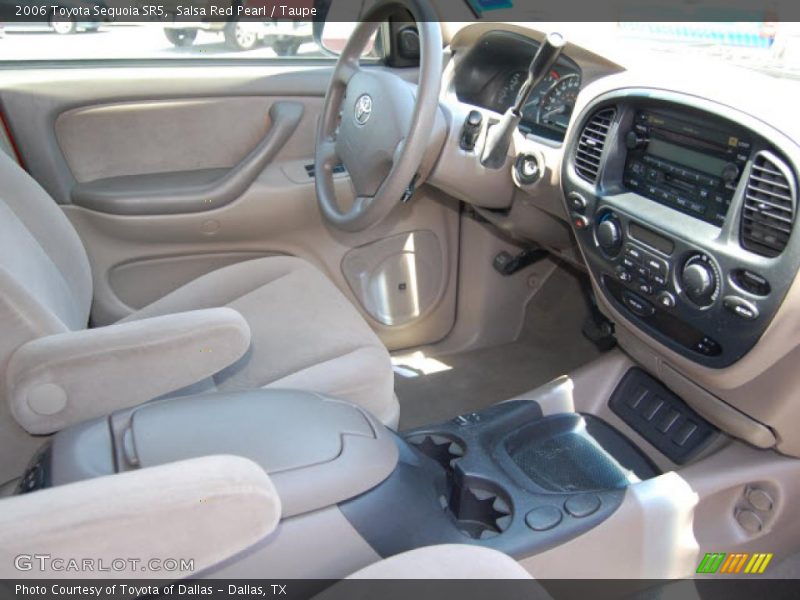 Salsa Red Pearl / Taupe 2006 Toyota Sequoia SR5