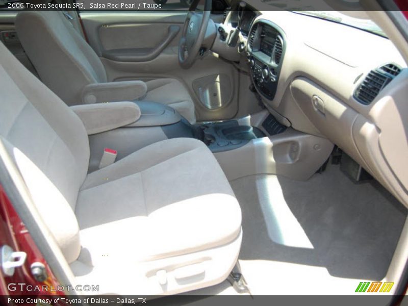 Salsa Red Pearl / Taupe 2006 Toyota Sequoia SR5