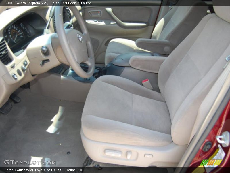 Salsa Red Pearl / Taupe 2006 Toyota Sequoia SR5
