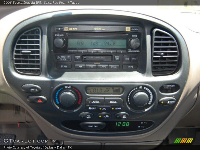 Salsa Red Pearl / Taupe 2006 Toyota Sequoia SR5