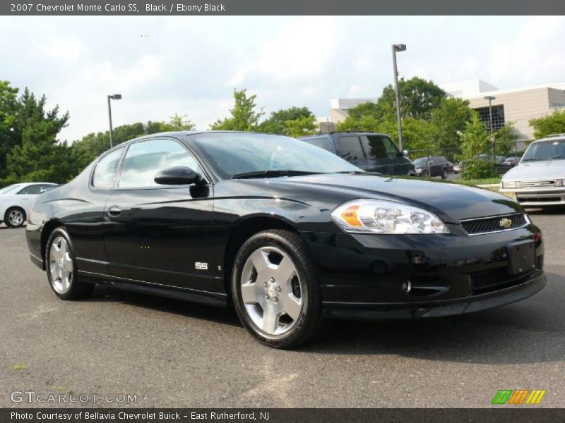 Black / Ebony Black 2007 Chevrolet Monte Carlo SS