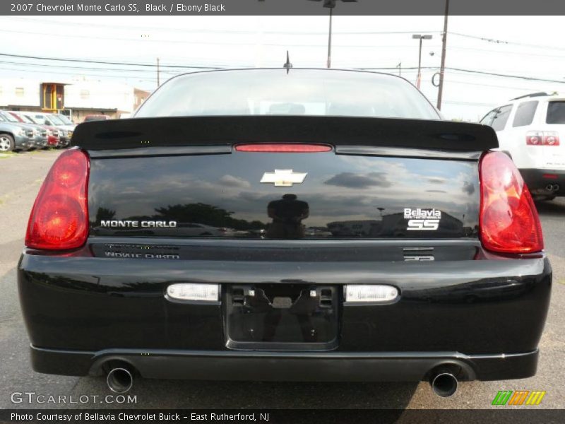 Black / Ebony Black 2007 Chevrolet Monte Carlo SS