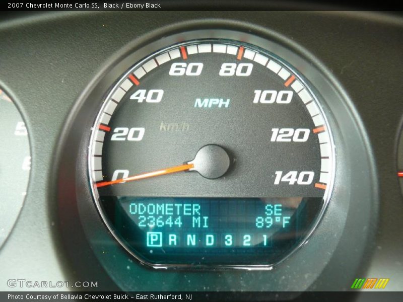 Black / Ebony Black 2007 Chevrolet Monte Carlo SS