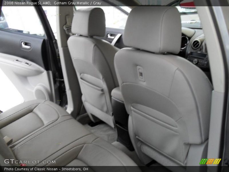 Gotham Gray Metallic / Gray 2008 Nissan Rogue SL AWD