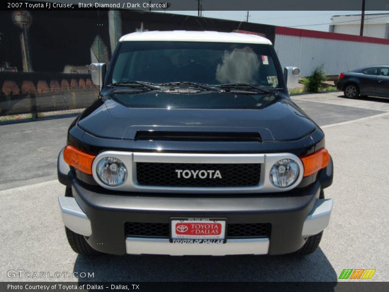 Black Diamond / Dark Charcoal 2007 Toyota FJ Cruiser